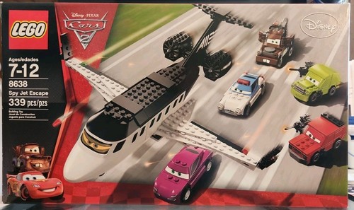 Lego cars spy - jet, escape