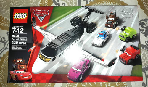 Lego 8638 cars spy - cars, escape